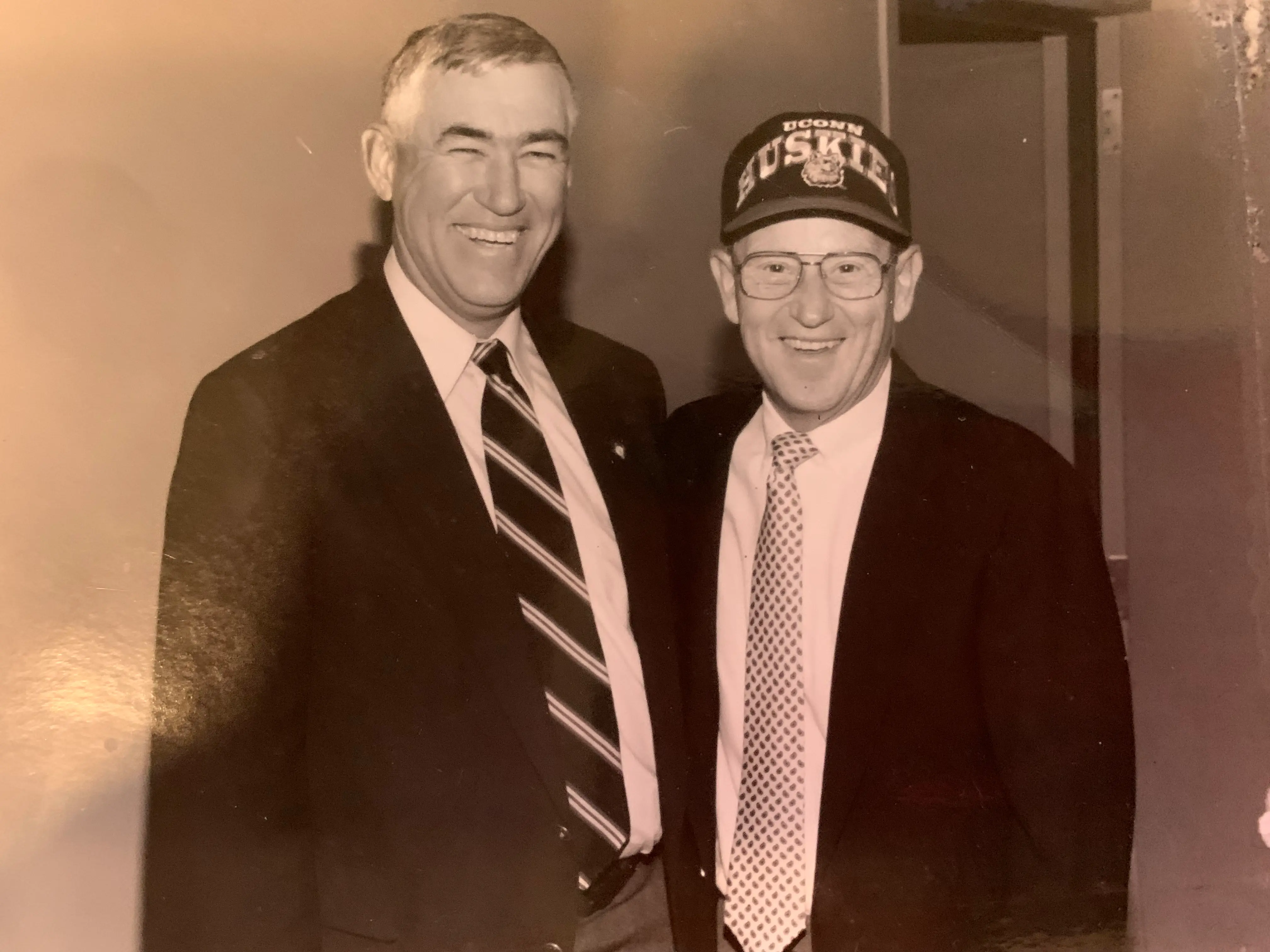 Andy and Lou Holtz